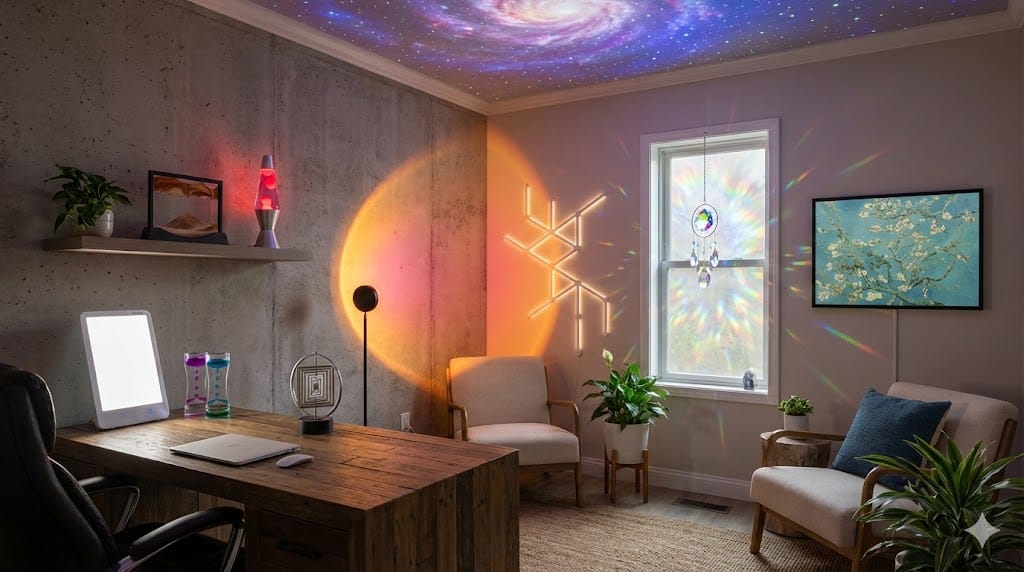 Verilux lamp used to optimize your light environment