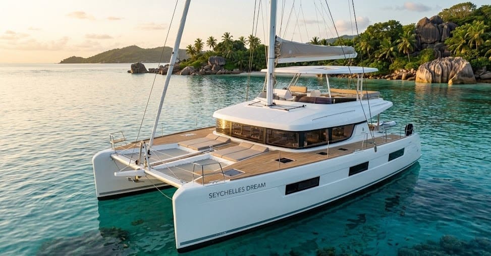 Оренда катамаранів на Сейшелах для релаксації посеред океану