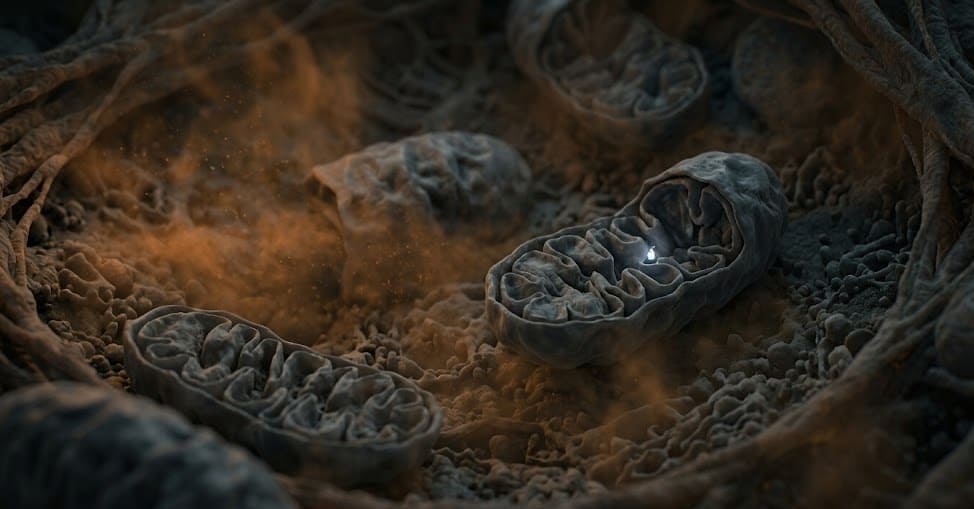 Cellular exhaustion: the process of mitochondrial restoration with red light.