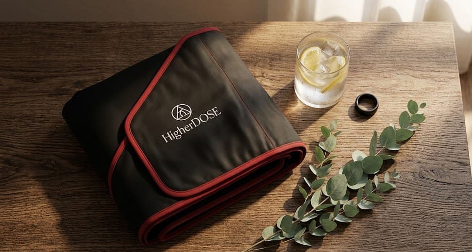 The Quiet Sanctuary: HigherDOSE Infrared Sauna Blanket Review for Burnout Recovery 5 infrared mat 6