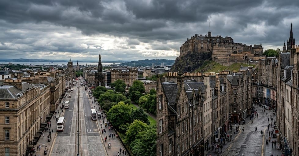 A Tailor-Made Luxury Private Tour of Scotland: The Ultimate Guided Tour Across Scotland 3 Luxury private tours Scotland passenger relaxing in a premium vehicle while a chauffeur navigates highland roads