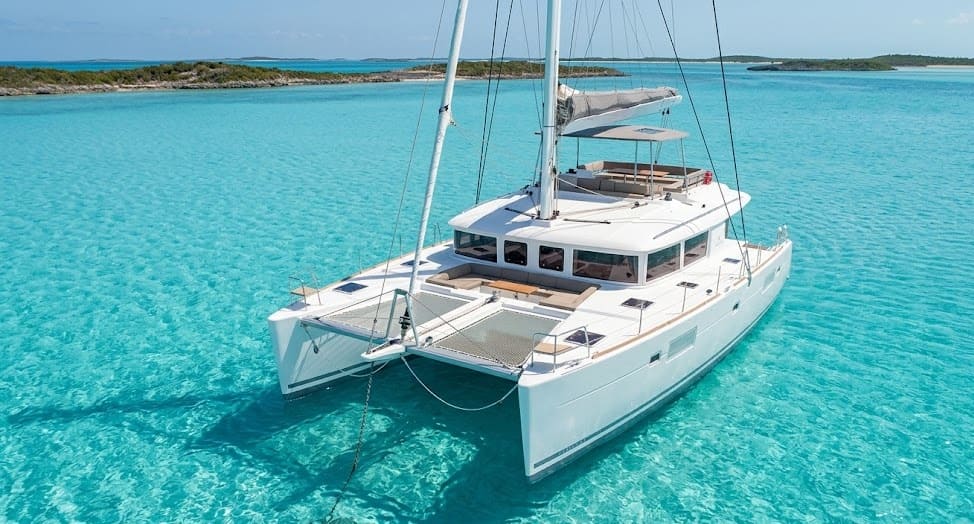 Nassau Catamaran Charter: The Elite Lagoon 560 Boat Rental review for Bahamas 5 Bahams Lagoon560 f