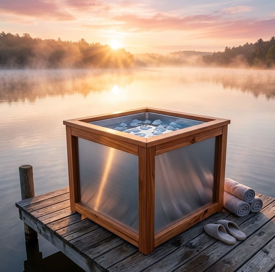 Blue Cube D1 Cold Plunge Tub 2