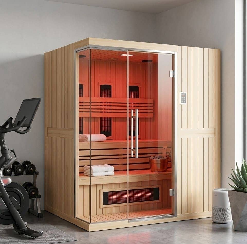 Saunas 1 Polar Recovery Nova 4 Person Infrared Sauna