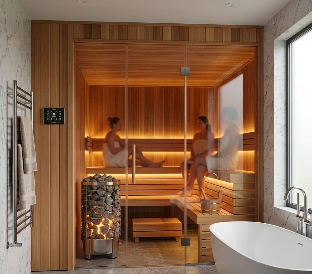 Saunas 18 The Rusticus 4 6 Person Indoor Sauna