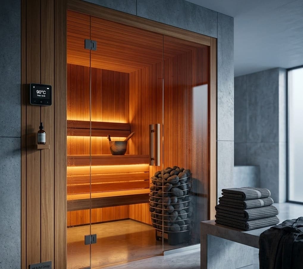 Saunas 17 The Rusticus 4 Person Indoor Sauna
