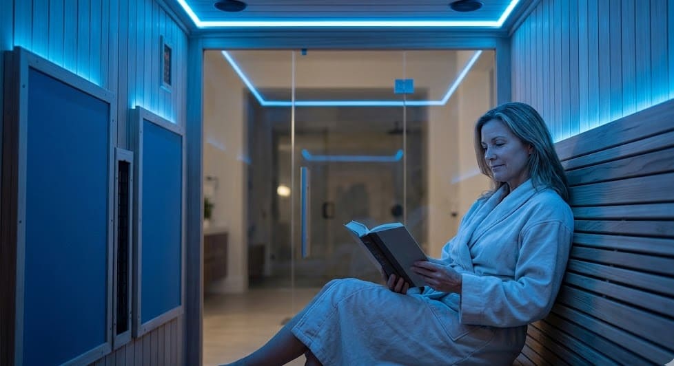 Огляд вуличних саун Polar Recovery: Eclipse проти Sauna Cube 6 polar sauna big 4