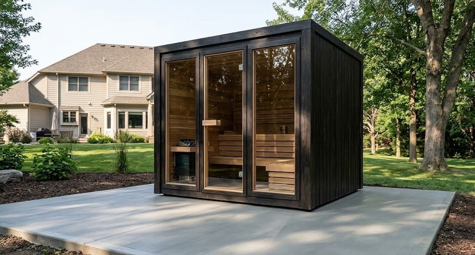 Огляд вуличних саун Polar Recovery: Eclipse проти Sauna Cube 7 polar sauna big 5
