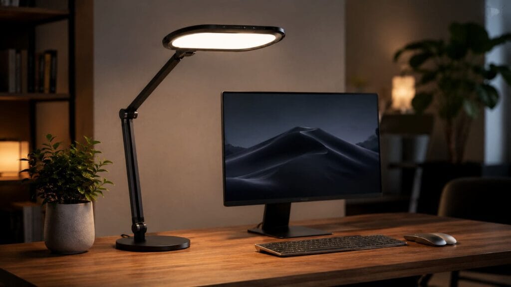 Best Desk Lamp for Eye Strain? LitONES LED Desk Lamp for Home Office, Study, Zoom, and Computer Work 3 LitONES LED Desk Lamp 8