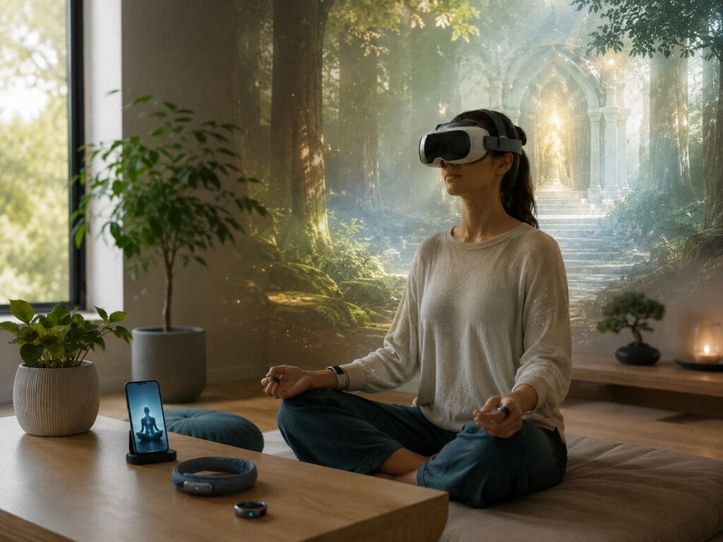 The Future of Meditation Technology: How AI, Wearables, and Digital Meditation Devices Could Personalize Calm 7 meditation theme 9 5