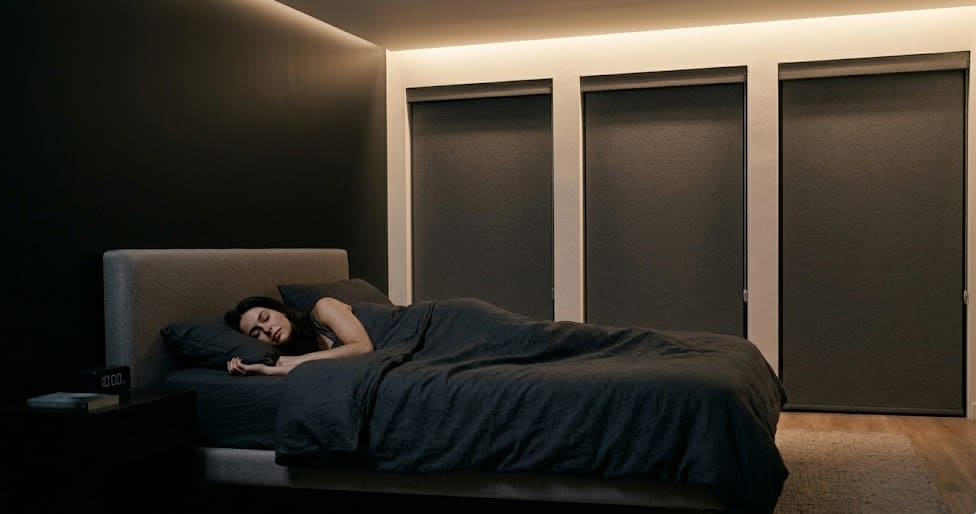 The Best Smart Blinds for Better Sleep: Why a Motorized Blackout Roman Shade is the Ultimate Window Covering 9 motorized smart 7