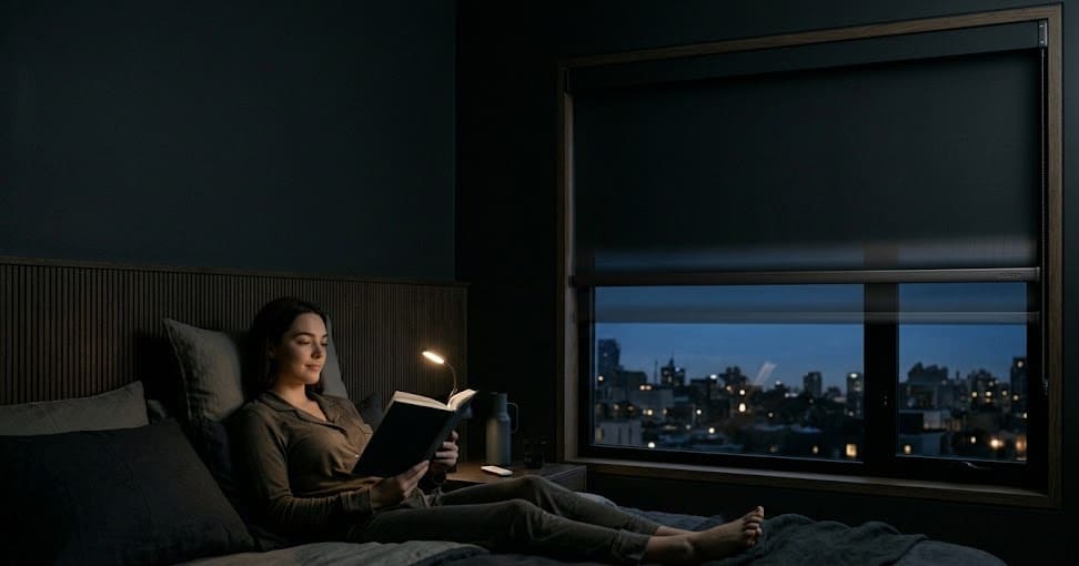 The Best Smart Motorized Blackout Roller Shades for Sleep: Why a Motorized Blackout Shade is the Ultimate Window Covering 6 motorized smart roler 5