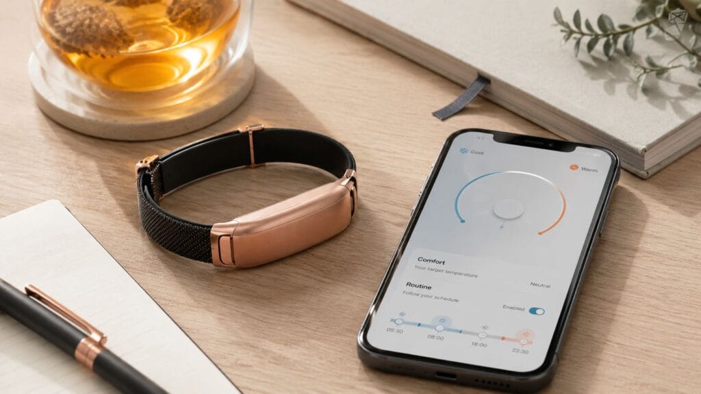 Embr Wave 2 Review: A Smart Cooling and Warming Wristband for Hot Flashes, Sleep, Stress, and Personal Temperature Comfort 5 Embr Wave 2 3