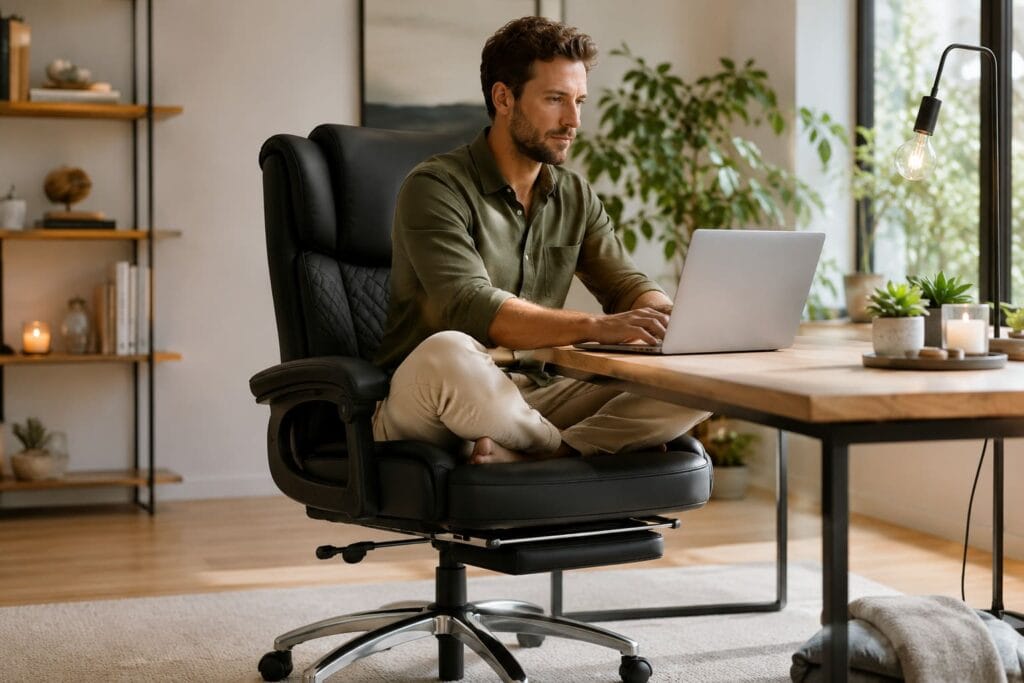 Best Cross Legged Office Chair for Criss Cross Sitting and Mindful Desk Work 3 SUNNOW Best Ergonomic Office 1