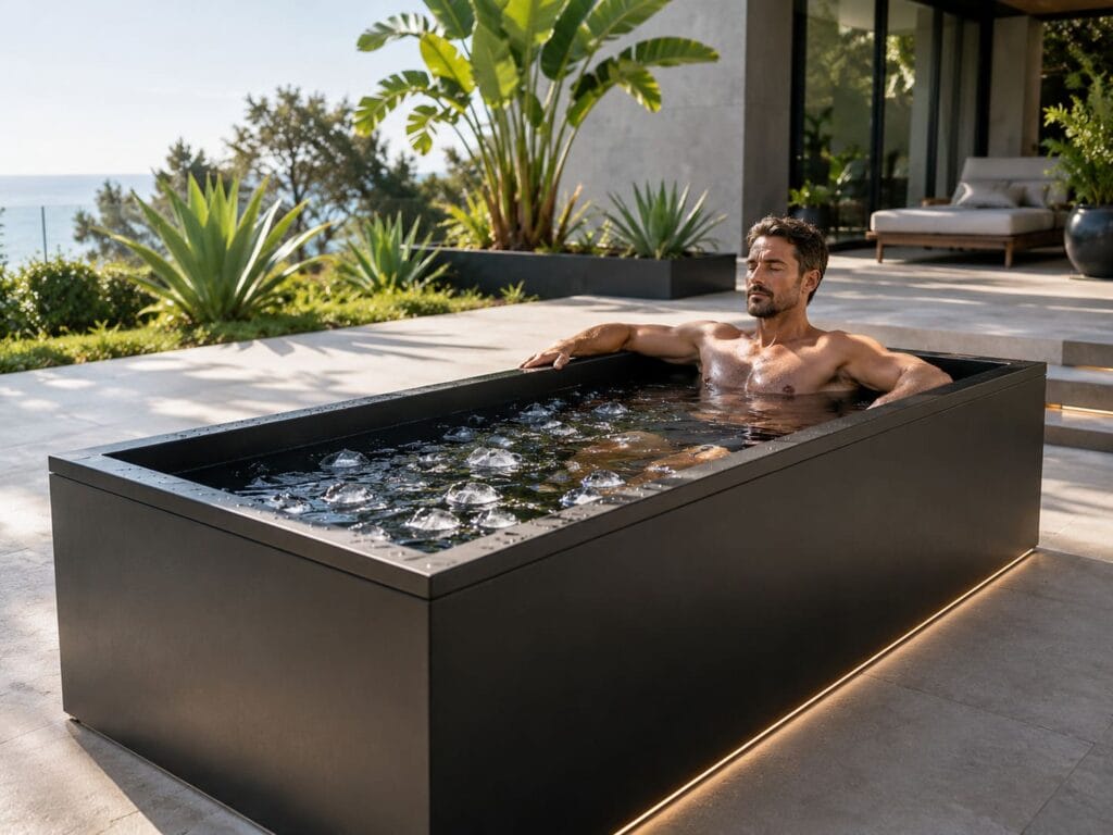 Sun Home Cold Plunge Pro Review: Does Real Ice Justify the Premium? 7 Sun Home Cold Plunge Pro 5