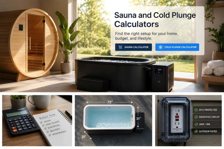 Sauna and Cold Plunge Calculators: Find the Right Home Recovery Setup 2 Sauna and Cold Plunge Calculators: Find the Right Home Recovery Setup